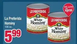 Jewel-Osco La Preferida Hominy offer