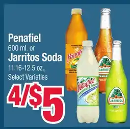 Jewel-Osco Penafiel 600 ml. or Jarritos Soda 11.16-12.5 oz offer