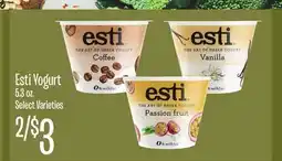 Jewel-Osco Esti Yogurt offer