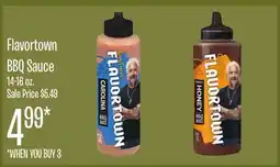 Jewel-Osco Flavortown BBQ Sauce offer