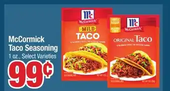 Jewel-Osco McCormick Taco Seasoning offer