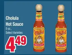 Jewel-Osco Cholula Hot Sauce offer