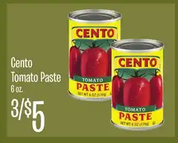 Jewel-Osco Cento Tomato Paste offer
