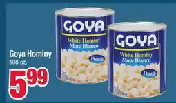 Jewel-Osco Goya Hominy offer