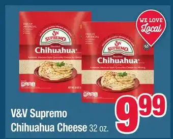 Jewel-Osco V&V Supremo Chihuahua Cheese offer