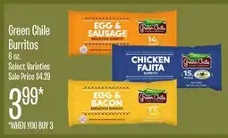 Jewel-Osco Green Chile Burritos offer