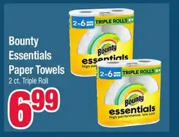 Jewel-Osco Bounty Essentials Paper Towels offer