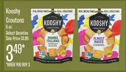 Jewel-Osco Kooshy Croutons offer