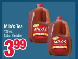 Jewel-Osco Milo's Tea offer