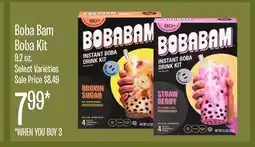 Jewel-Osco Boba Bam Boba Kit offer