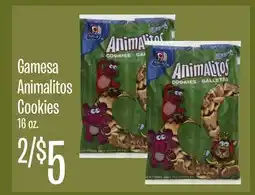 Jewel-Osco Gamesa Animalitos Cookies offer