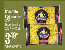 Jewel-Osco Racconto Egg Noodles offer