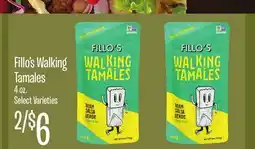 Jewel-Osco Fillo's Walking Tamales offer