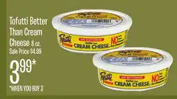 Jewel-Osco Tofutti Better Than Cream Cheese offer