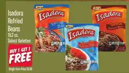 Jewel-Osco Isadora Refried Beans offer