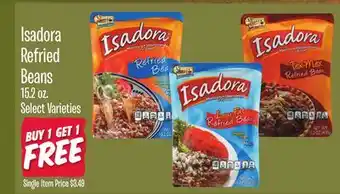 Jewel-Osco Isadora Refried Beans offer