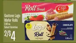 Jewel-Osco Gastone Lago Wafer Rolls offer