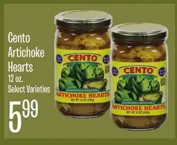 Jewel-Osco Cento Artichoke Hearts offer