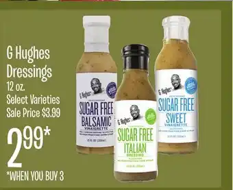 Jewel-Osco G Hughes Dressings offer
