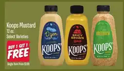 Jewel-Osco Koops Mustard offer