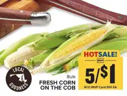 Food Lion FRESH CORN ON THE COB offer