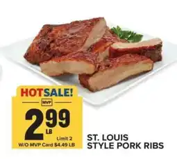 Food Lion St. Louis Style Pork Ribs offer
