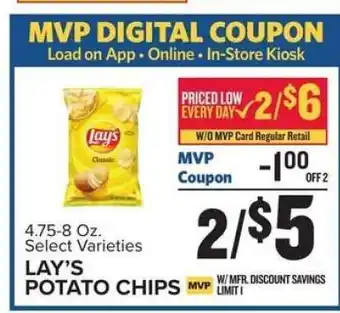 Food Lion Lay's Potato Chips offer