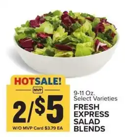 Food Lion Fresh Express Salad Blends offer