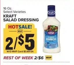 Food Lion Kraft Salad Dressing offer