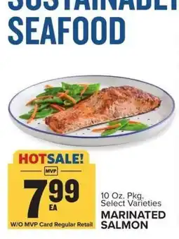 Food Lion Marinated Salmon offer