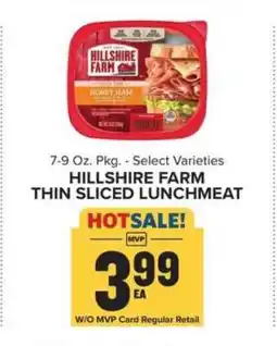Food Lion Hillshire Farm Thin Sliced Lunchmeat offer