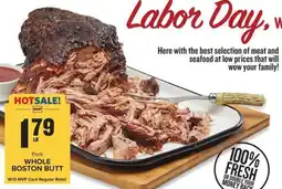 Food Lion Pork Whole Boston Butt offer