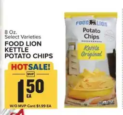 Food Lion FOOD LION KETTLE POTATO CHIPS offer