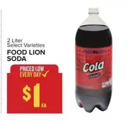 Food Lion FOOD LION SODA offer
