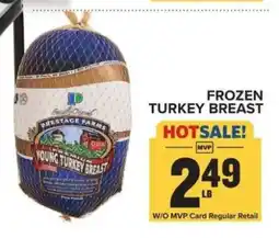 Food Lion Frozen Turkey Breast offer
