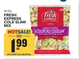 Food Lion Fresh Express Cole Slaw Mix offer