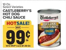 Food Lion Castleberry’s Hot Dog Chili Sauce offer
