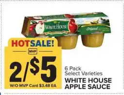 Food Lion WHITE HOUSE APPLE SAUCE offer