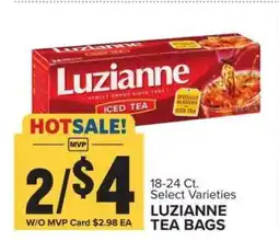Food Lion Luzianne Tea Bags offer