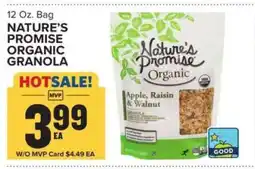 Food Lion NATURE'S PROMISE ORGANIC GRANOLA offer