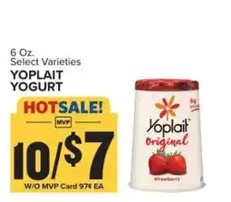 Food Lion Yoplait Yogurt offer