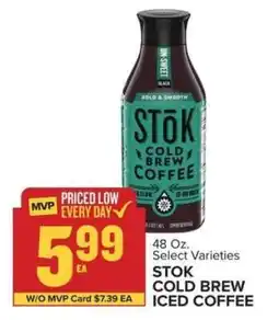 Food Lion STōK Cold Brew Iced Coffee offer