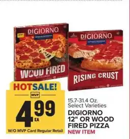 Food Lion DIGIORNO 12 OR WOOD FIRED PIZZA offer