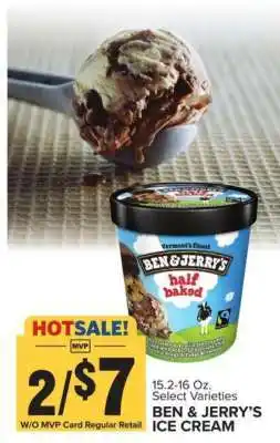 Food Lion Ben & Jerry's Ice Cream offer