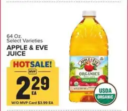 Food Lion Apple & Eve Juice offer