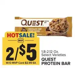 Food Lion Quest Protein Bar offer
