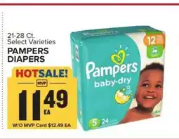 Food Lion Pampers Diapers offer
