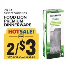 Food Lion Food Lion Premium Dinnerware offer