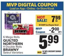 Food Lion Quilted Northern & Brawny offer