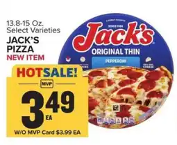 Food Lion Jack's Pizza offer